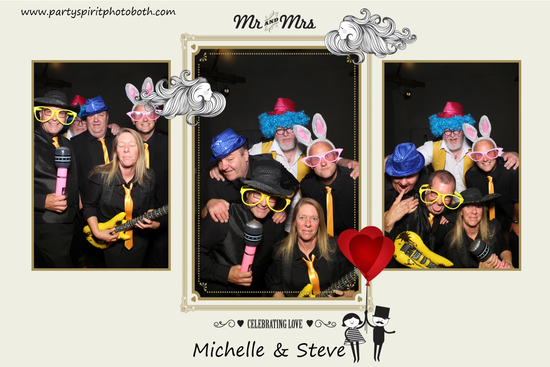 Michelle & Steve Wedding | View more photos from the event at gallery.partyspiritphotobooth.com/u/PartySpiritPhotoBooth/Michelle-Steve-Wedding